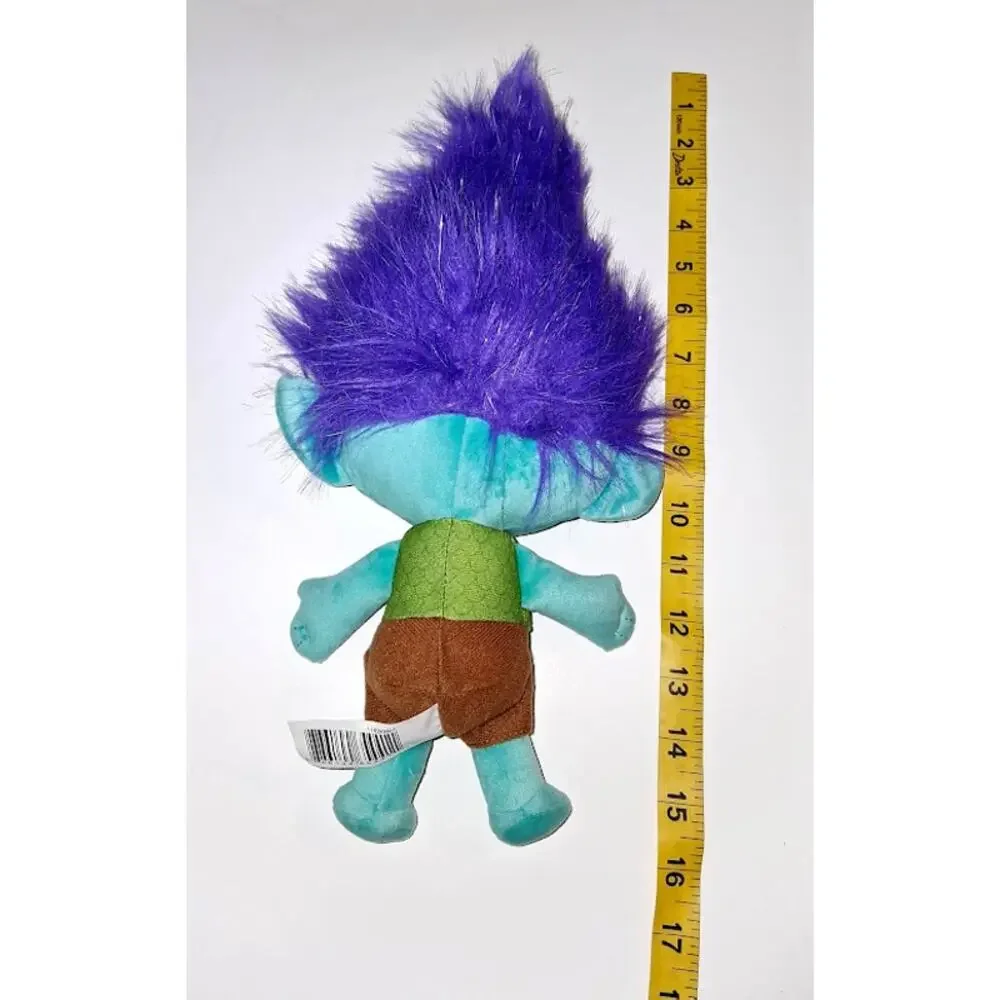 DreamWorks Trolls World Tour Plush Lot of 3 - Queen Poppy & Branch Stuffed Dolls